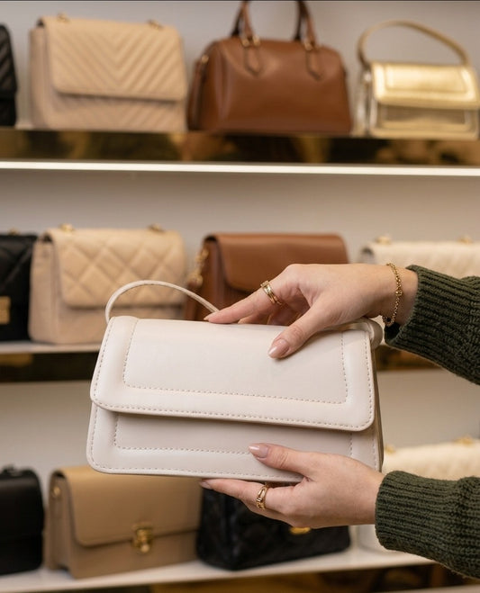 Kapaklı Omuz Çantası